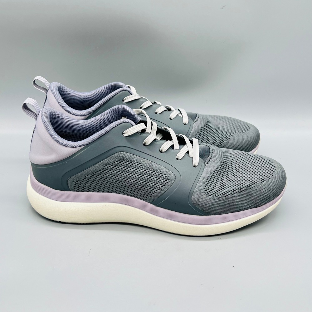 ABEO Shoes Womens 9.5 Gray Mesh Cruise Walking Performance Sneakers Comfort
